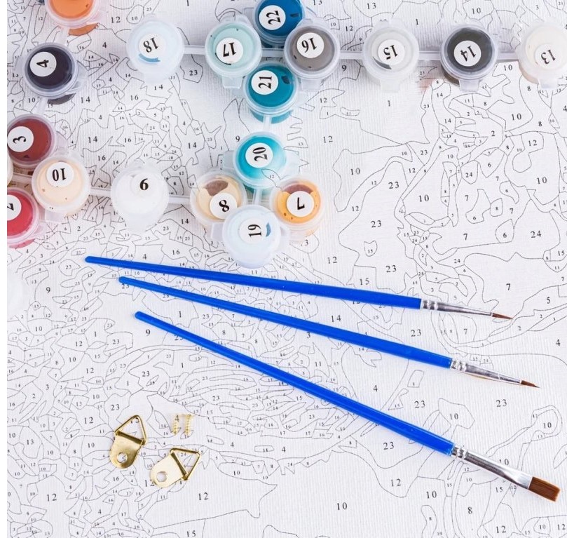 Očarujúce maľovanie podľa čísel - mačky